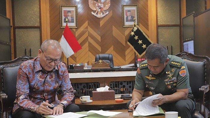 TNI AD bekerja sama dengan Tribun Network, Kompas Gramedia, mengadakan peningkatan literasi digital