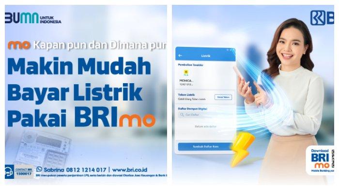 Simak cara membayar tagihan listrik prabayar dan pascabayar melalui aplikasi BRImo.