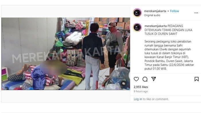 Tak Terima Dimarahi Saat Ketahuan Maling Uang, Pedagang Perabot Dibacok 2 Putri Kandung hingga Tewas.
Dua remaja perempuan membunuh ayah kandungnya sendiri. Dua pelaku ini membunuh ayah kandungnya bernama Syafrin (55)