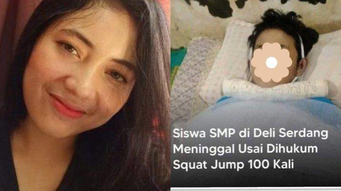 Tampang Selli Winda, Guru Agama Kristen Diduga Hukum RSS Squat Jump 100 Kali Sebelum Meninggal