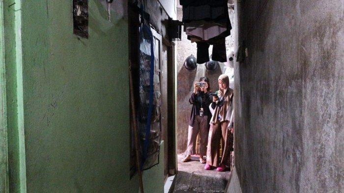 Unit kontrakan tempat Indriana Dewi Eka Saputri tinggal bersama kedua orangtuanya di RT 06/RW 14, Cipinang Besar Utara, Jatinegara, Jakarta Timur Minggu (3/3/2024).
