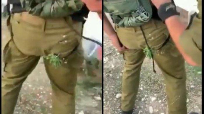 VIRAL Video Konyol Tentara Israel Meringis Kesakitan Gara-gara Pantat Tertusuk Duri Kaktus