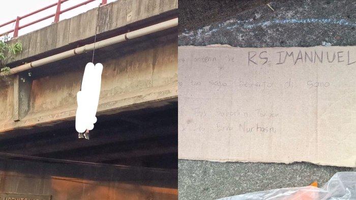 Viral Video Pria Gantung Diri di Flyover Cimindi, Tulis Surat Wasiat soal Ayahnya, Ini Sosoknya