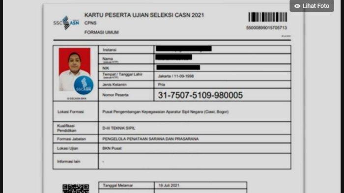 Wajib Dibawa Saat Tes SKD, Begini Cara Cetak Kartu Ujian CPNS 2024