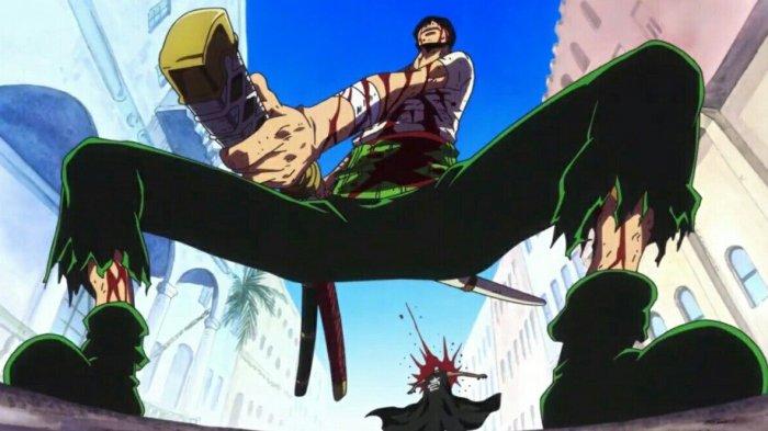 Zoro vs Daz bonez dalam One Piece Arc Alabasta. 10 Bukti Zoro Berbeda dari Kru Topi Jerami Lainnya di Serial One Piece, Nomor 1 Paling Legend