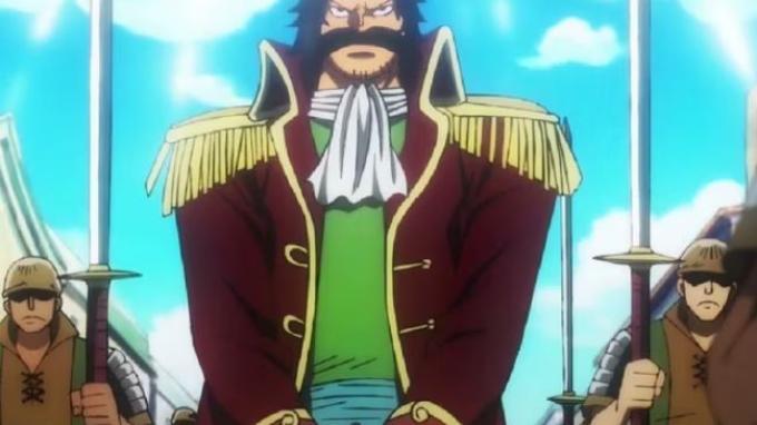 Gol D Roger dalam serial One Piece. 5 Bajak Laut Terkuat yang Terbunuh di One Piece, Nomor 4 Bikin Nakama Nangis Kejer