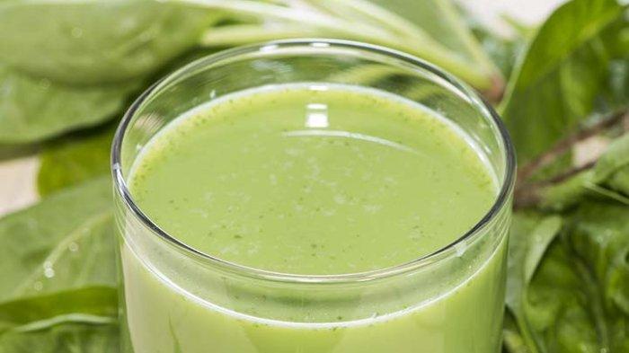 Jus bayam punya banyak manfaat bagi tubuh.