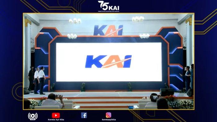 Logo baru PT KAI yang resmi diluncurkan 2020