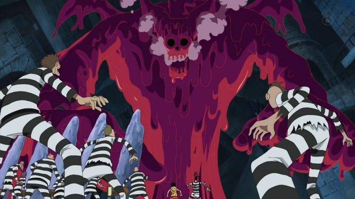 Magellan di One Piece. 8 Buah Iblis One Piece yang Bisa Membunuh hanya Sekali Serang: Milik Akainu Kalah Dengan Sosok Ini
