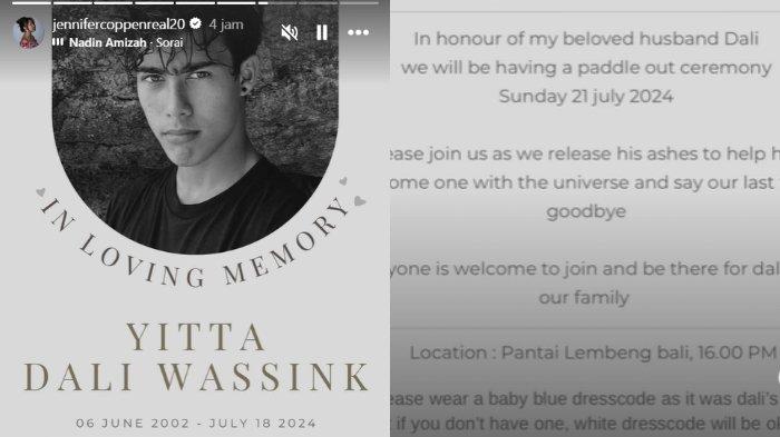 pelarungan abu jenazah dali wassink