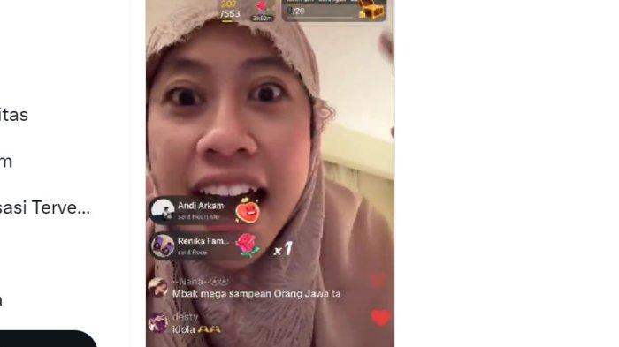 AMUKAN MEGAWATI HANGESTRI - Tangkapan layar video pevoli wanita Megawati Hangesti mengamuk membela diri atas kritikan netizen dengan menyebutnya bodoh dan tidak punya otak karena tidak melihat secara keseluruhan. Megawati Hangestri Pertiwi yang pernah bermain di klub Korea Selatan Red Sparks mengamuk dan memarahi netizen yang mengkritiknya karena dianggap tidak maksimal saat bermain untuk Gresik Petrokimia Pupuk Indonesia di babak final four Proliga 2025.