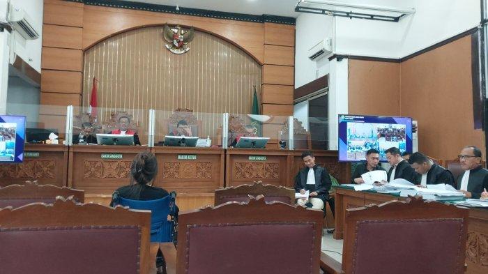 Anastasia Pretya Amanda alias APA beberkan watak Mario Dandy Satriyo, saat menjadi saksi dalam persidangan kasus penganiayaan berat berencana David Ozora, di Pengadilan Negeri Jakarta Selatan, Selasa (4/7/2023).