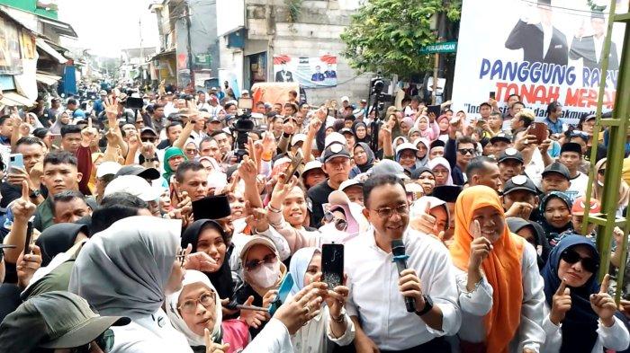 Janji Anies Depan Warga Tanah Merah, Menangi Pilpres 2024 Seluruh