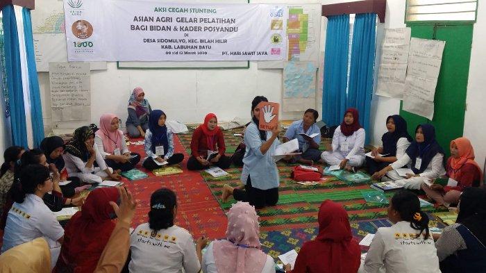 Bantu Pemerintah Indonesia dalam percepatan penurunan stunting, Asian Agri melakukan peran penting dalam pemenuhan gizi bagi ibu dan anak.