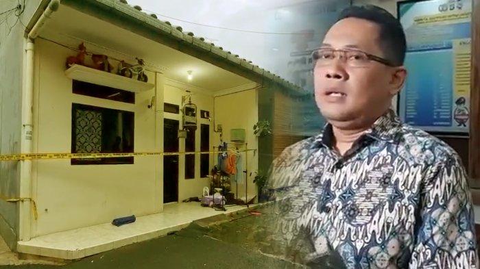 Polisi tetapkan Panca Darmansyah, ayah dari empat anak yang ditemukan tewas membusuk di rumahnya, Kawasan Jagakarsa, Jakarta Selatan, sebagai tersangka pembunuhan, pada Jumat (8/12/2023).