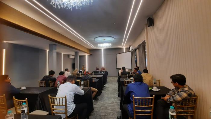 BPJS KESEHATAN - BPJS Kesehatan Cibinong menggelar kegiatan media gathering di Aroem Resto & Cafe, Kota Bogor, Jawa Barat, pada Selasa (22/7/2025). Kegiatan ini dilakukan untuk menyosialisasikan layanan terkini dari BPJS Kesehatan.