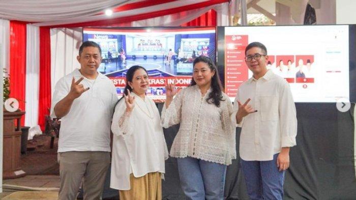 Diah Pikatan O Putri Haprani atau biasa dipaggil Pinka Hapsari, cucu Megawato Soekarnoputri atau anak Puan Maharani, menjadi caleg PDI Perjuangan dari Dapil Jateng IV. 