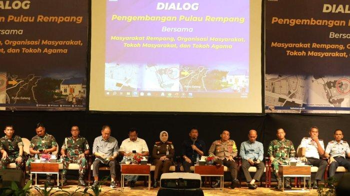 Dialog Pengembangan Rempang yang diselenggarakan di Harmoni One Hotel, Batam Center pada Rabu (6/9/2023).