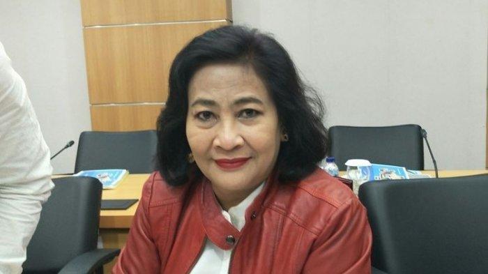 Anggota Komisi C DPRD DKI Jakarta dari Fraksi PDI-P Cinta Mega di Gedung DPRD DKI Jakarta, Jumat (6/12/2019) (Kompas.com/Nursita Sari)