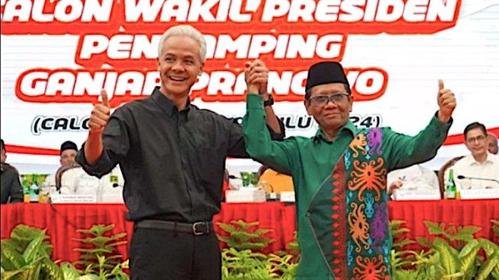 Paslon Ganjar Pranowo dan Mahfud MD akan mendaftarkan diri di KPU pada Kamis (19/10/2023)