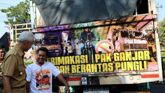 Ganjar Pranowo diangkat sebagai Bapak Truk Nusantara