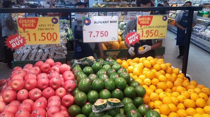 Indie Light sebagai lighting consultant memberikan pencahayaan khusus supermarket pada GrandLucky Supermarket BSD City, Tangerang, yang resmi dibuka, Rabu (22/11/2023).