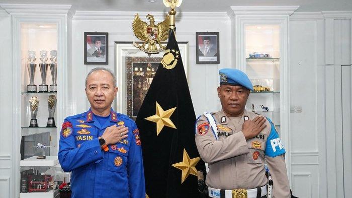 Kisah Bripka Dahlan Selamatkan Anak Perempuan Viral, Kakorpolairud Sampaikan Apresiasi