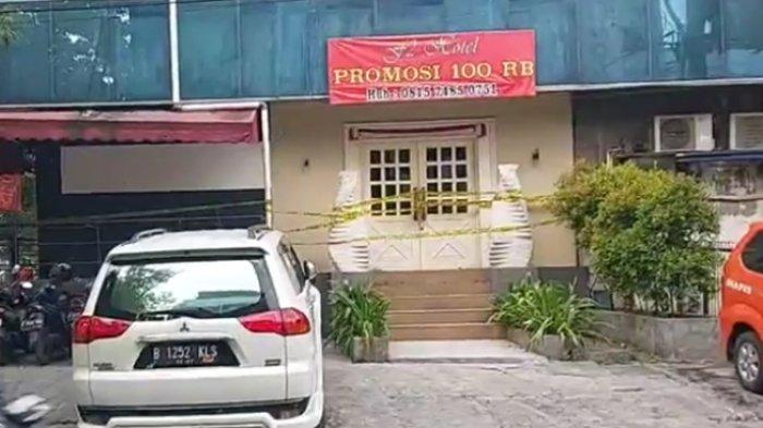 Hotel F2 Melawai yang terbakar saat masih disegel