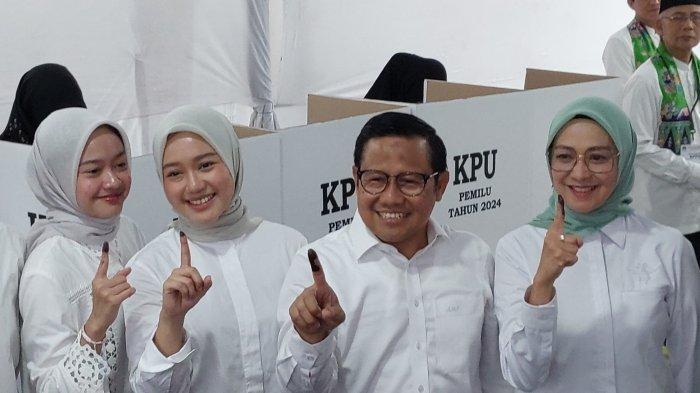 Cak Imin dan keluarganya