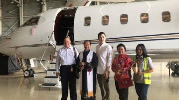 Jet Pribadi yang kerap dipakai Harvey Moeis tak disita Kejagung, karena ternyata sewa.