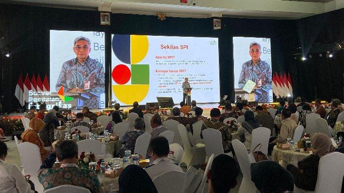 LAUNCHING: Ketua KPK, Setyo Budiyanto, dalam acara Peluncuran Indeks Integritas Pendidikan 2024, yang digelar secara hybrid di Gedung Pusat Edukasi Antikorupsi KPK, Jakarta, belum lama ini.