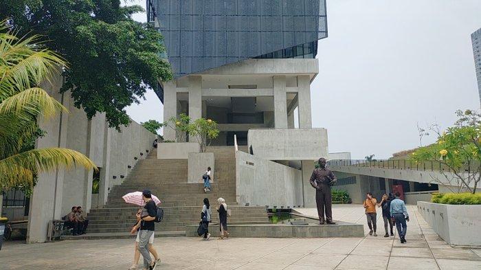 Perpustakaan Jakarta dan PDS HB Jassin, di kawasan Taman Ismail Marzuki (TIM), Menteng, Jakarta Pusat.