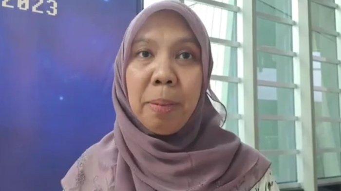 Kurator Pameran Astronomi Jakarta (PAJ), Hanna Maresfin saat ditemui di lokasi, Kamis.