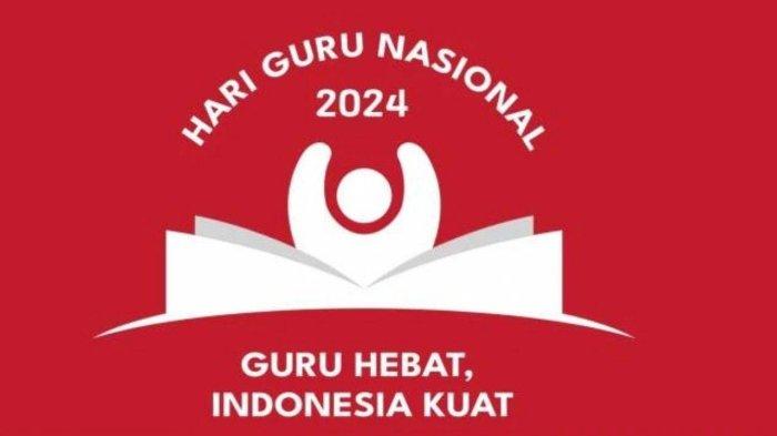 Logo Hari Guru Nasional 2024 bisa di download gratis