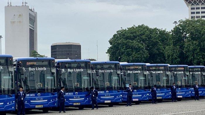 Ilustrasi - Bus Transjakarta Blok M-Kota akan dihapus pada 2029, seiring beroperasinya MRT Lebak Bulus-Kota.