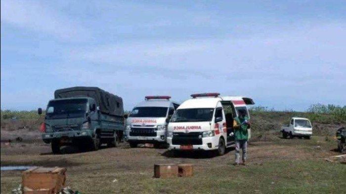 PEMUSNAHAN BOM GARUT - Sedikitnya 11 orang meninggal dunia saat pemusnahan bom kadaluwarsa di Garut Selatan. Dari informasi yang dihimpun, selain 11 orang meninggal dunia, sejumlah lainnya mengalami luka.