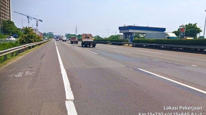 Jasamarga Metropolitan Tollroad, pengelola Jalan Tol Jakarta-Tangerang, akan melanjutkan pengerjaan pemeliharaan jalan berupa perkerasan di Jalan Tol Ruas Jakarta-Tangerang.