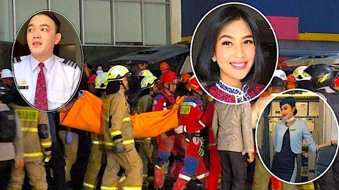 Nama pramugari dan pramugara yang diduga hilang dalam kebakaran di Glodok Plaza. hingga kini 14 orang belum ditemukan