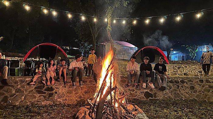 CAMPING GROUND - Tempat wisata outbond, Rivera Bogor, menghadirkan fasilitas camping ground bagi pengunjung. Foto: Dok. Rivera Bogor