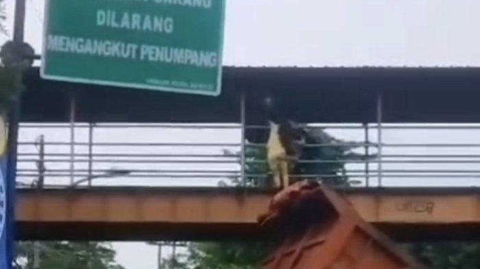 Ilustrasi orang mau bunuh diri. 