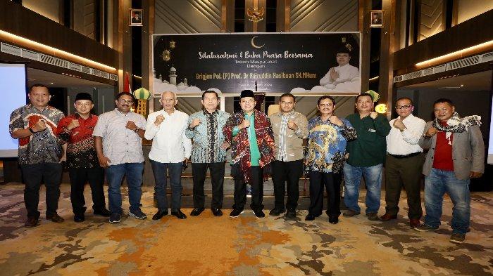 Staf Khusus Menteri Dalam Negeri Bidang Pemerintahan Desa dan Pembangunan Perbatasan, Hoiruddin Hasibuan menghadiri silaturahmi dan buka puasa bersama lintas etnis di Kota Medan, Sumatera Utara, Senin (1/4/2024).