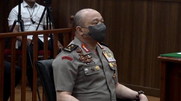 Eks Kapolda Sumatera Barat, Irjen Teddy Minahasa menjalani Sidang Komisi Kode Etik Polri (KKEP), Selasa (30/5/2023).