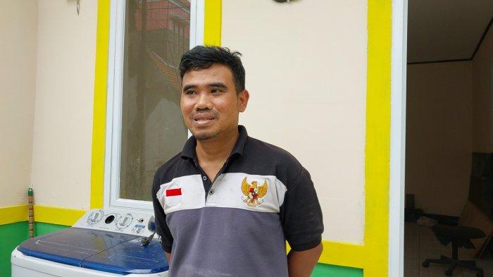 Tetangga Didot Alfiansyah, Dodi (32), saat diwawancarai di lokasi, Kamis (7/3/2024)