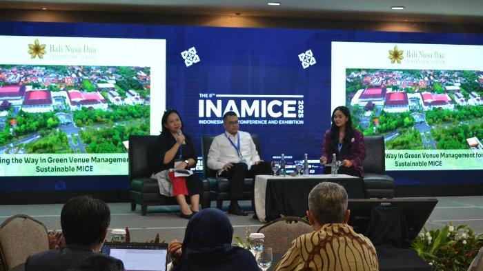 Program Studi MICE Politeknik Negeri Jakarta (PNJ) sukses menyelenggarakan The 8th INAMICE 2025 di Grand Kemang Hotel Jakarta, Rabu (25/6/2025). Acara yang berlangsung secara hybrid ini mengangkat tema 'Achieving Sustainable Development Goals 2030 in Jakarta through Sustainable MICE Practices', yang berfokus pada komitmen kolektif dalam mendorong transformasi industri MICE di Jakarta menuju arah yang lebih hijau, inklusif, dan berkelanjutan.