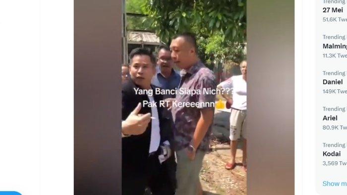 Video Viral Ketua RT Riang Diintimidasi dan 'Dikeroyok', Ternyata Kasus ...