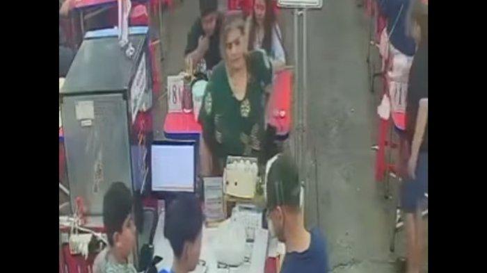 Dua WNA Diduga Hipnotis seorang pegawai kasir di sebuah kedai kuliner seafood