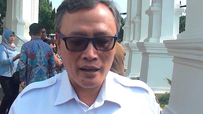 Wali Kota Administrasi Jakarta Pusat Dhany Sukma di Gedung Kesenian Jakarta, Pasar Baru, Jakarta Pusat, Rabu (7/8/2024).