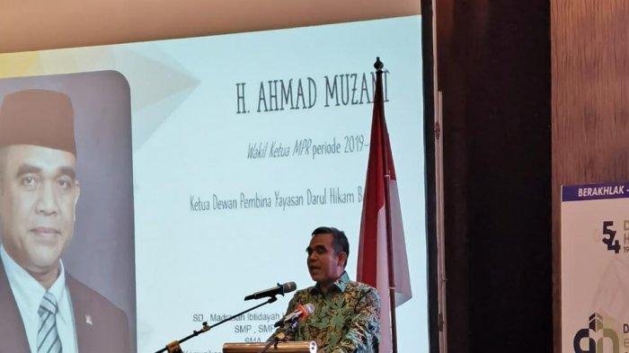 Ahmad Muzani press conference Student Reaction to Public Support