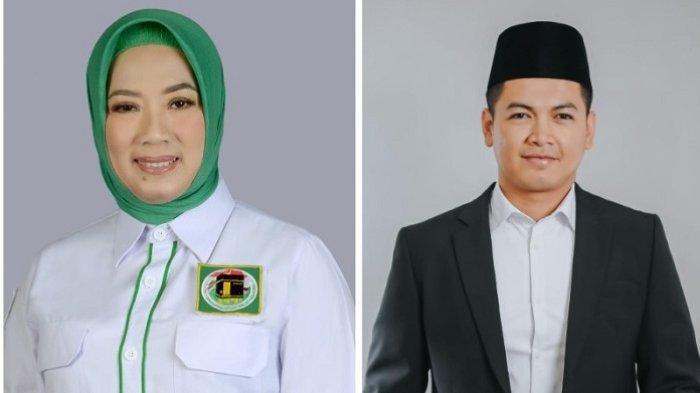Elly Yasin (kiri) ytang tadinya diusung koalisi hijau bersama Tommy Kurniawan (kanan) di Pilkada Kabupaten Bogor, tampaknya batal. Kini, Elly dibidik Rudy Susmanto.