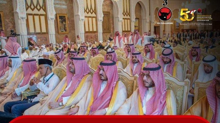 Ganhar Pranowo ketika menghadiri undangan Putra Mahkota Arab Saudi, Muhammad bin Salman al-Saud di Mina, Mekkah, Arab Saudi pada Kamis (29/6/2023).